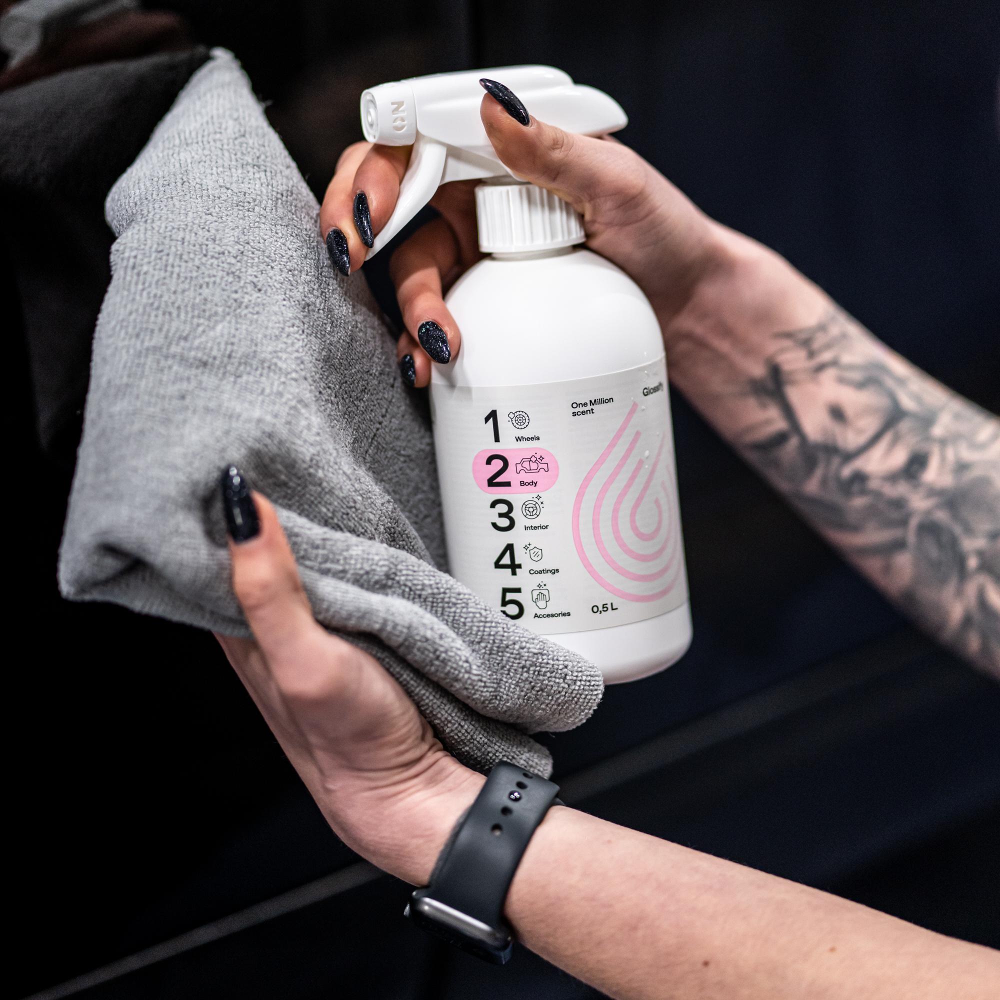 Mikrofibra bezszwowa 350 gsm Daily Cloth i Glossify