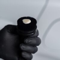 Dressing nałożony na włosie aplikatora Cleantle Tire Applicator
